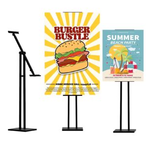 Stand-Sign-Poster-flip-stand-black
