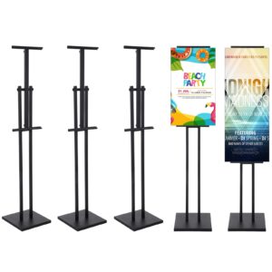 Stand-sign-poster-adjustable-to-60in