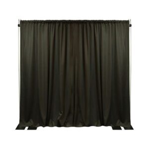 Pipe and Drape - drape 10ft black